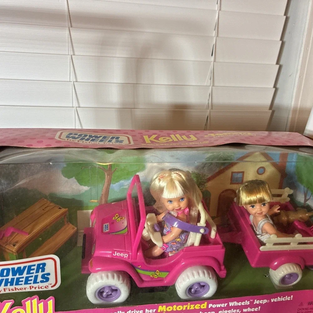 Mattel Kelly Baby Sister of Barbie & Tommy Li'l Friend of Kelly Power Wheels